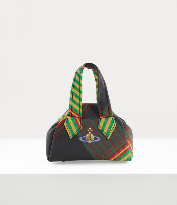 Vivienne Westwood Archive Mini Yasmine Bag Combat Tartan