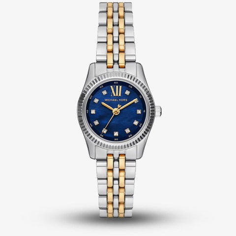Michael Kors Lexington Blue Dial Ladies Watch