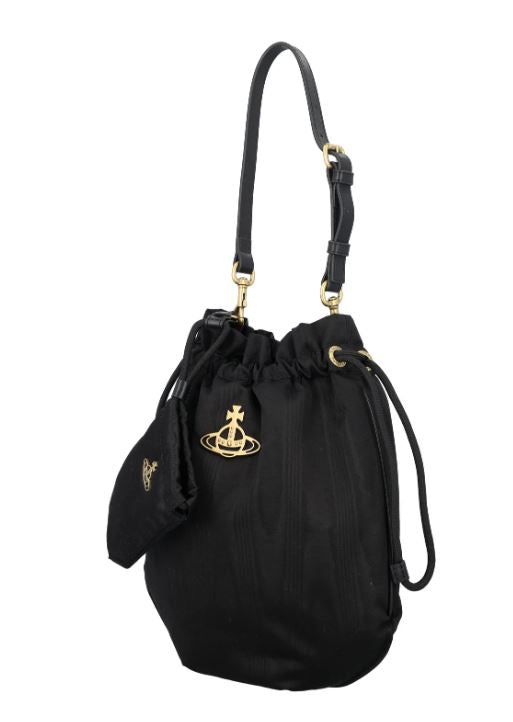 
                      
                        Vivienne Westwood Vivienne Westwood Moire Drawstring Shoulder Bag
                      
                    