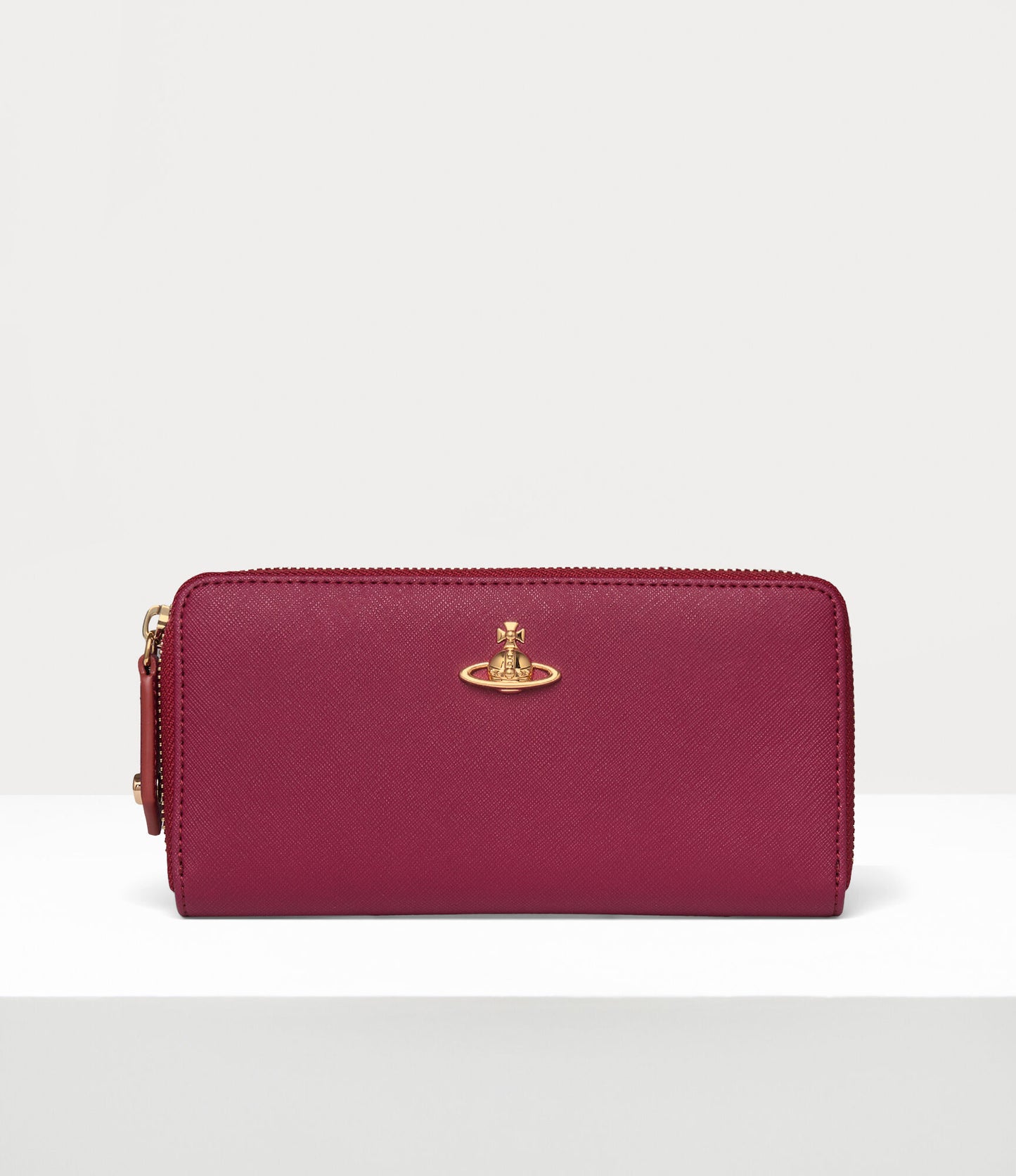 Vivienne Westwood Classic Zip Round Wallet Red