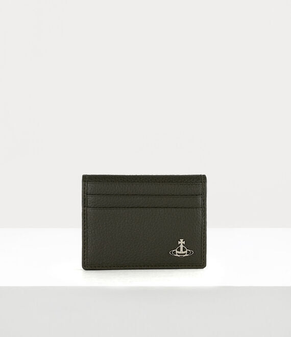 Vivienne Westwood Man Card Holder Black Grain