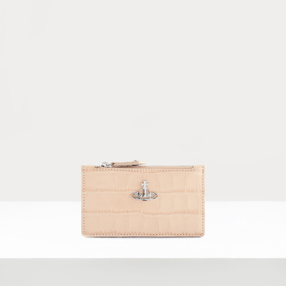 
                      
                        Vivienne Westwood Cream Crocodile Slim Long Card Holder
                      
                    