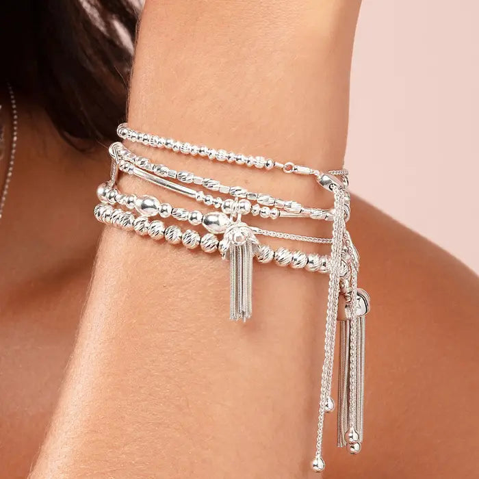 
                      
                        Chlobo Sparkle Ball Tassel Bracelet
                      
                    