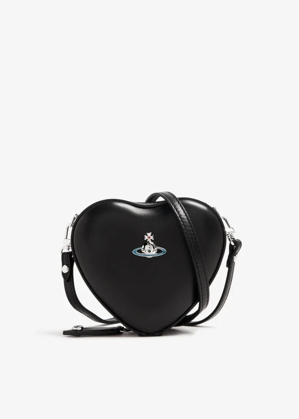 
                      
                        Vivienne Westwood Nappa Mini Heart Crossbody Bag
                      
                    