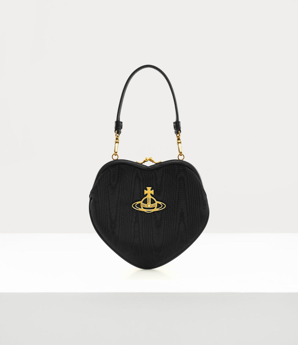 Vivienne Westwood Belle Heart Frame Purse Black