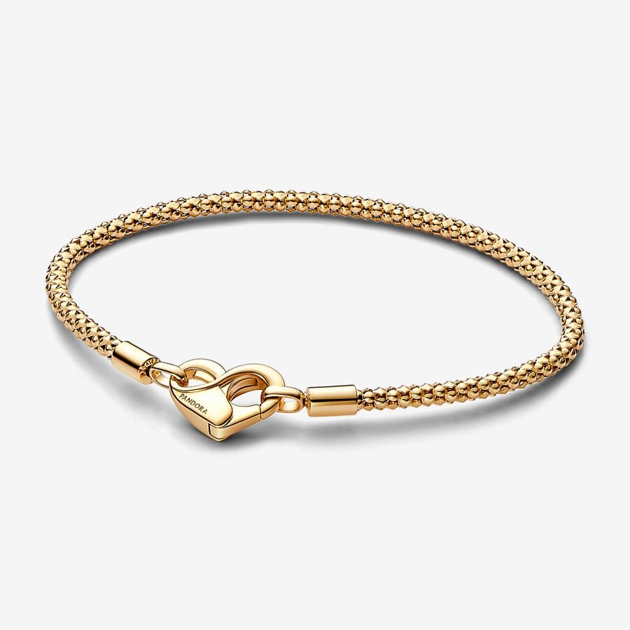 
                      
                        Pandora Moments Studded Chain Bracelet Yellow Gold Plated
                      
                    