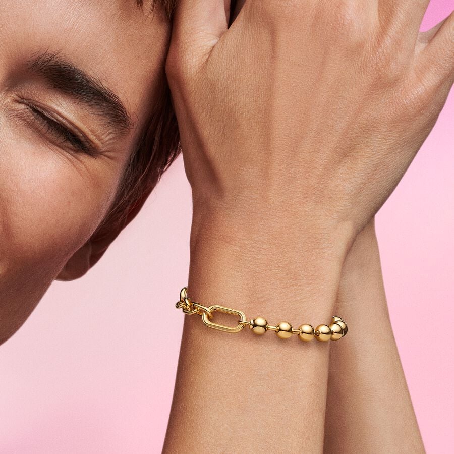 
                      
                        Pandora ME Metal Bead & Link Chain Bracelet
                      
                    