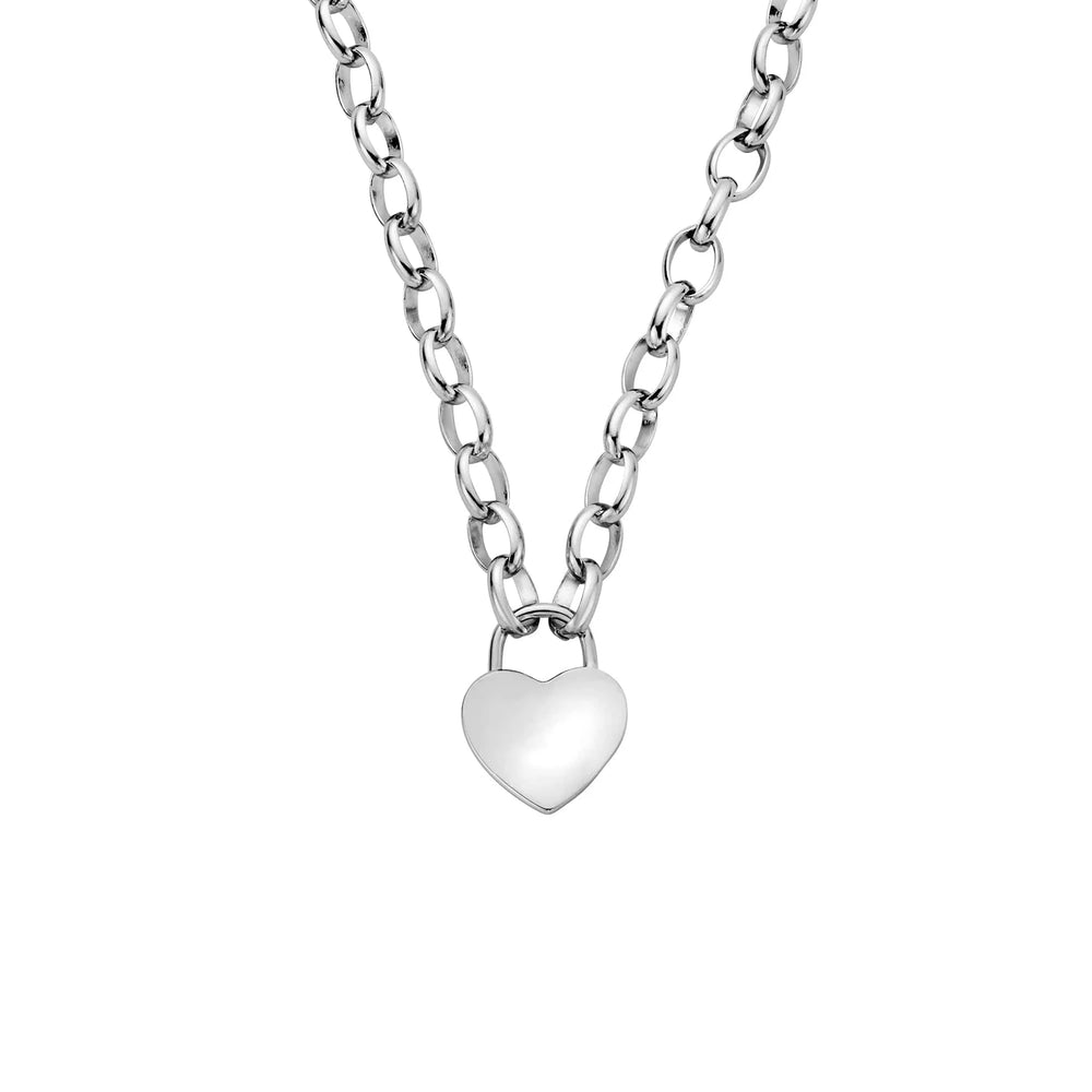 Clogau Cariad Sterling Silver Padlock Necklace