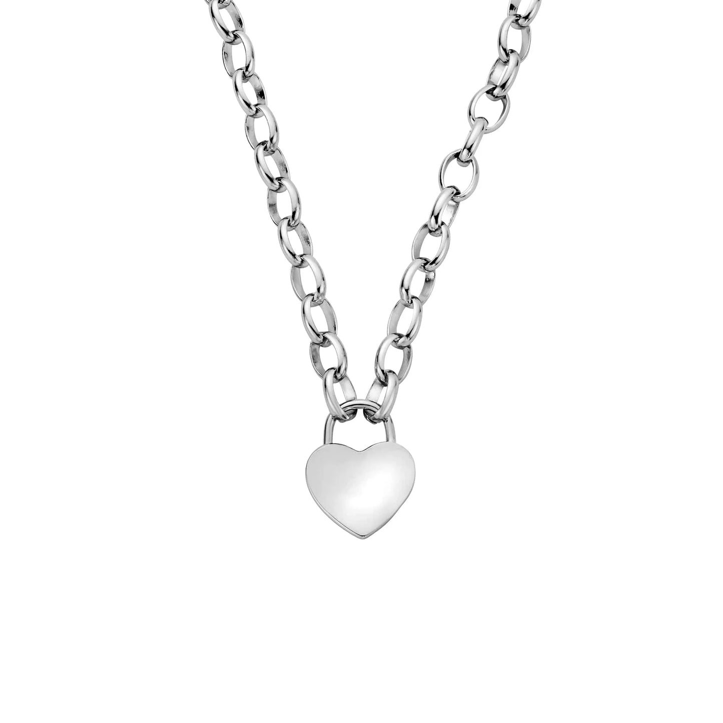Clogau Cariad Sterling Silver Padlock Necklace