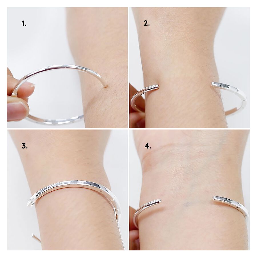
                      
                        Pandora Signature I-D Open Bangle
                      
                    