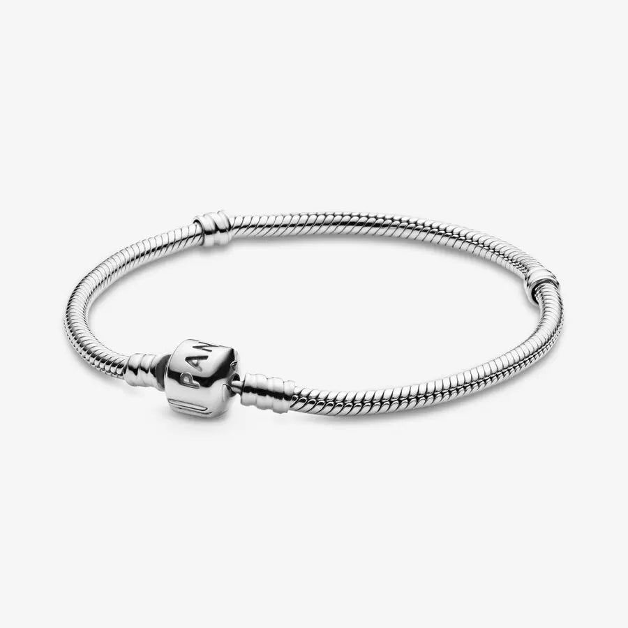 Pandora Moments Snake Chain Bracelet-Silver