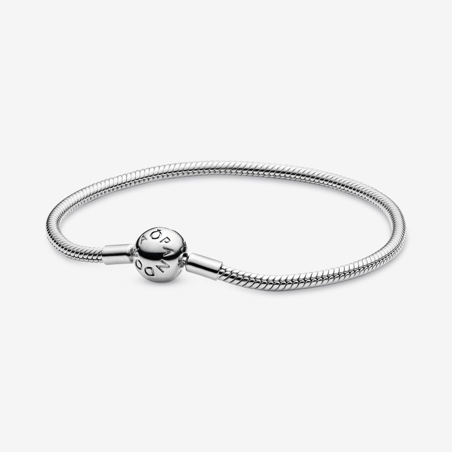 Pandora Moments Snake Chain Bracelet Ball