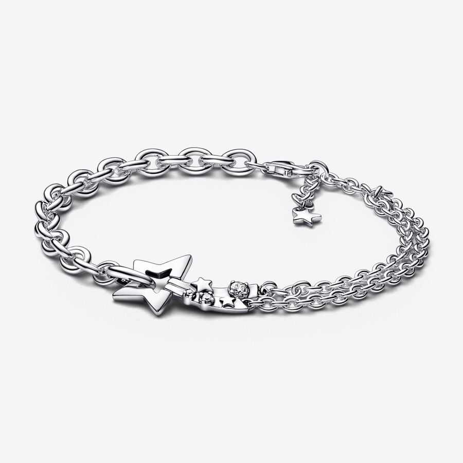 Pandora Shooting Star Double Chain Bracelet