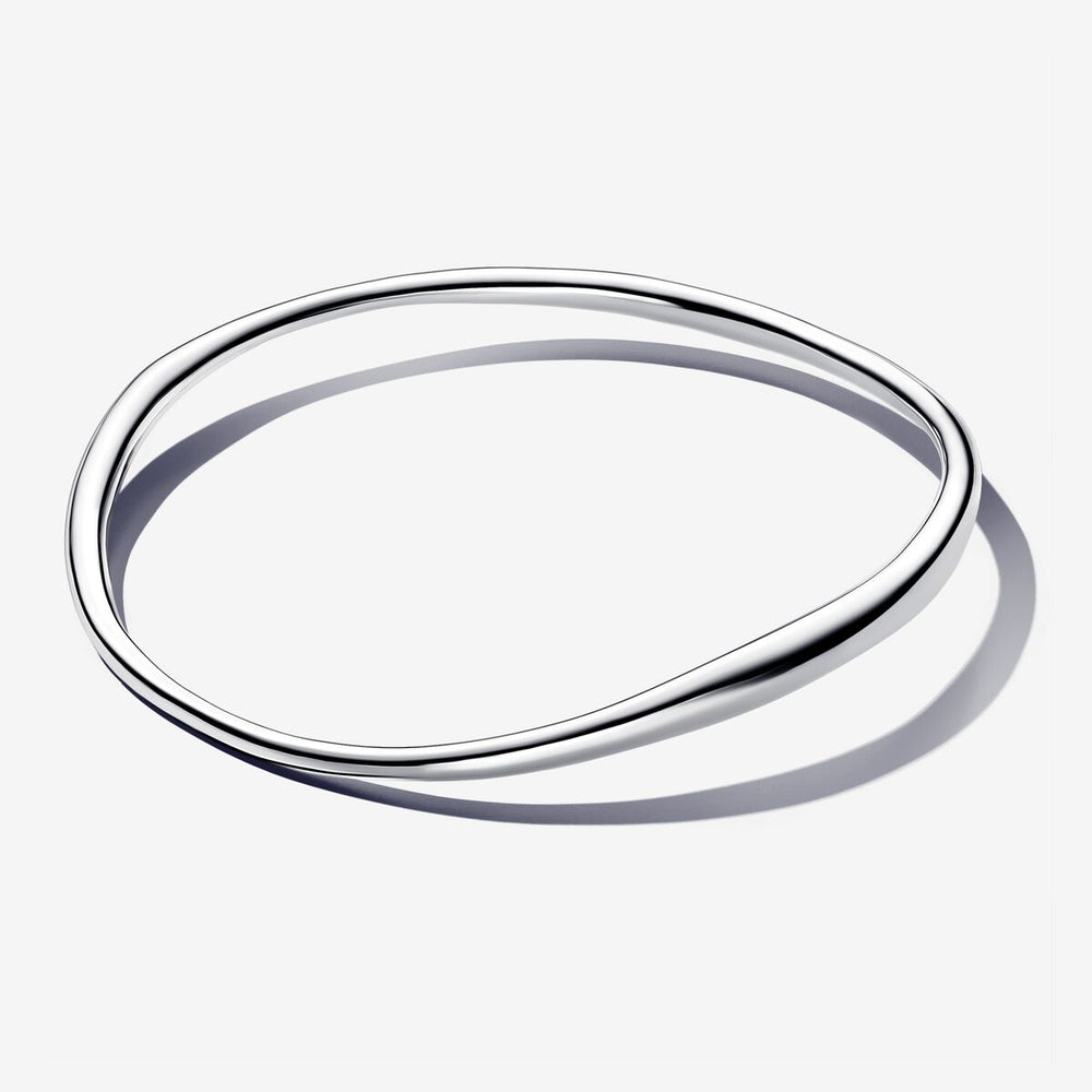 
                      
                        Pandora Essence Organically Shaped Bangle
                      
                    