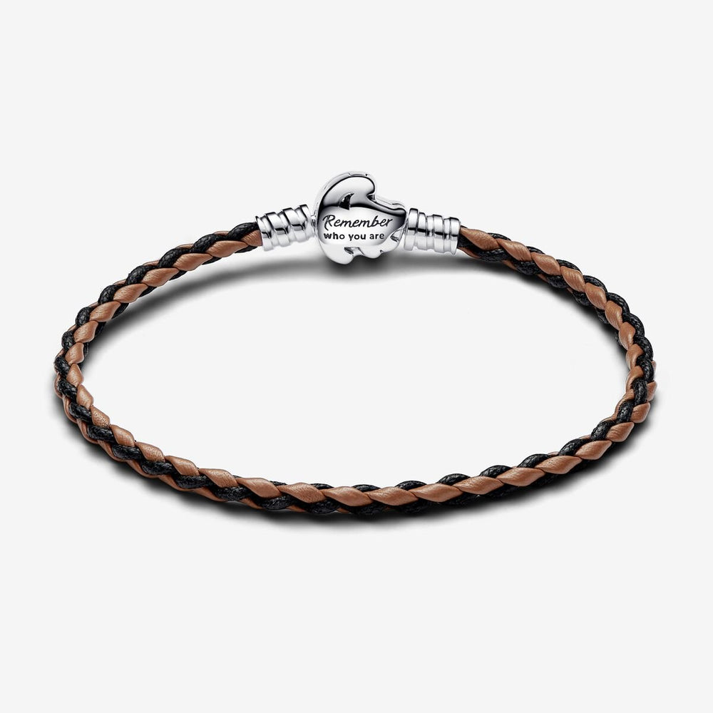 
                      
                        Pandora Disney The Lion King Clasp Pandora Moments Braided Leather Bracelet
                      
                    