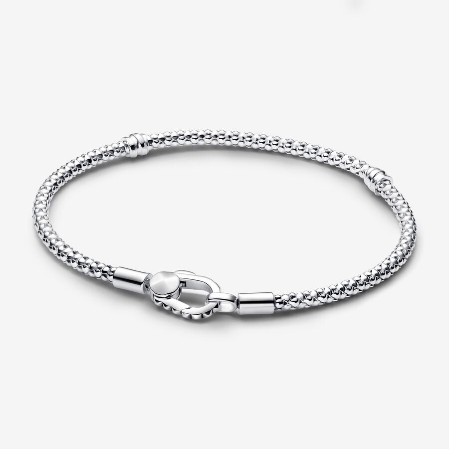 Pandora Studded Clasp & Chain Bracelet