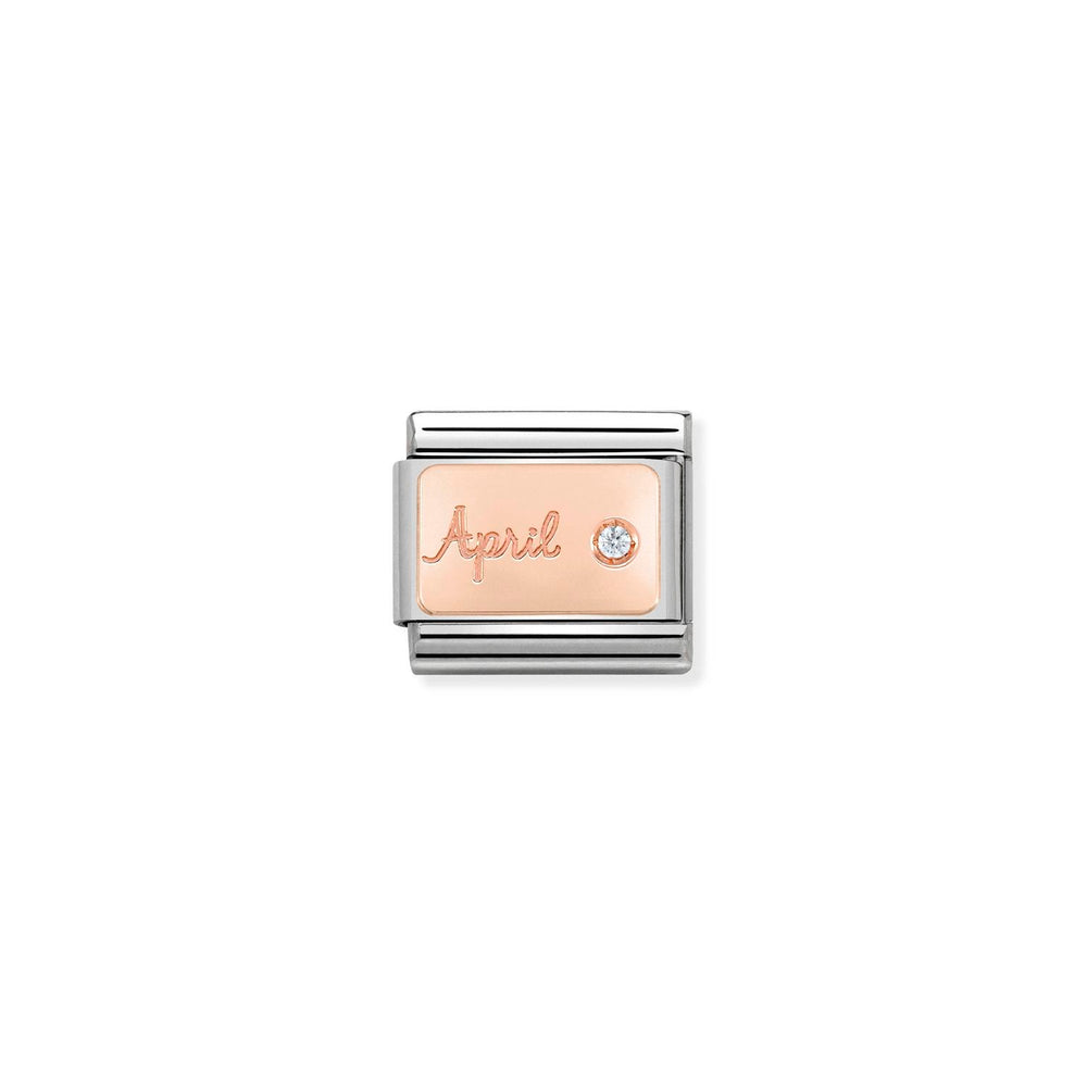 Nomination Classic Link Diamond- APRIL