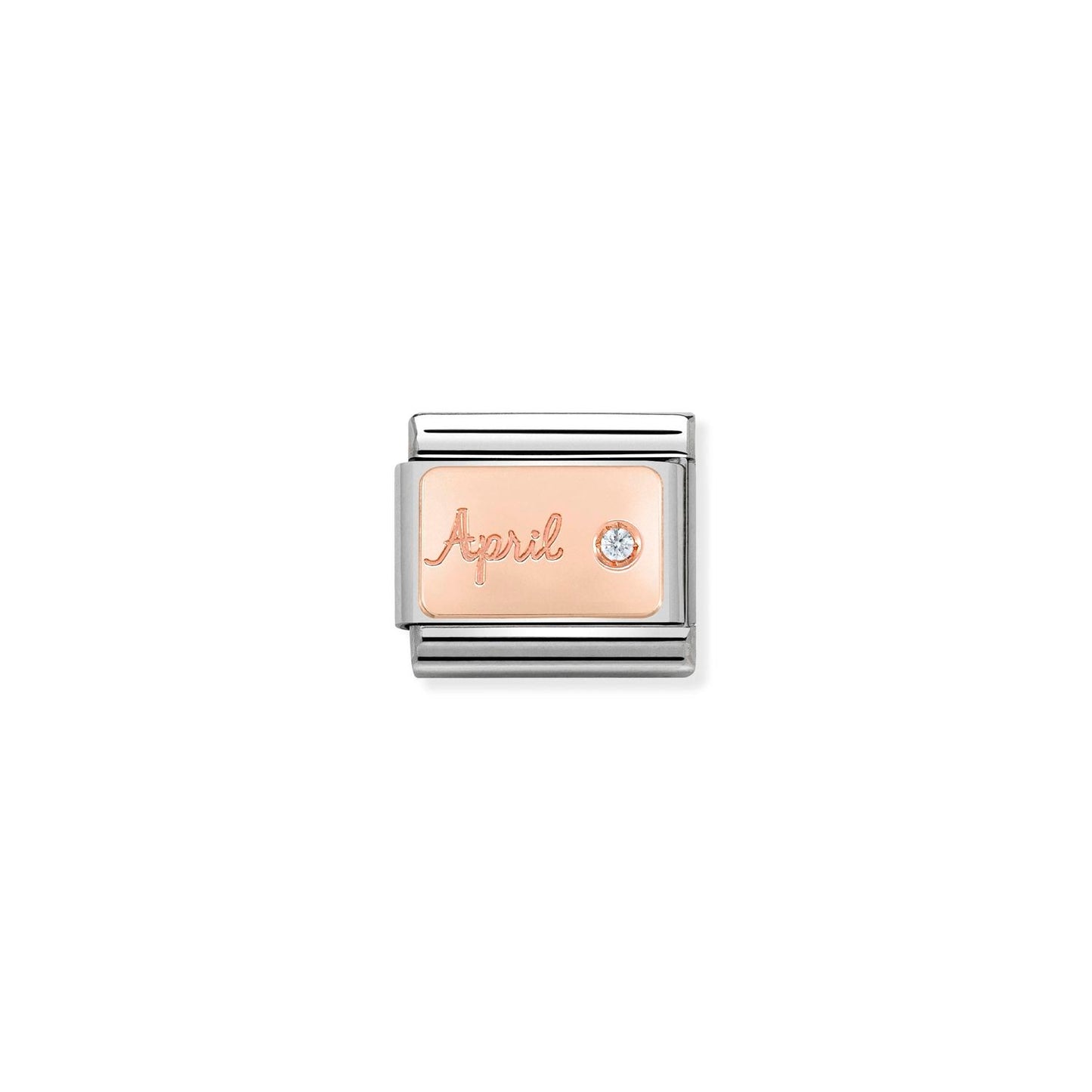 Nomination Classic Link Diamond- APRIL