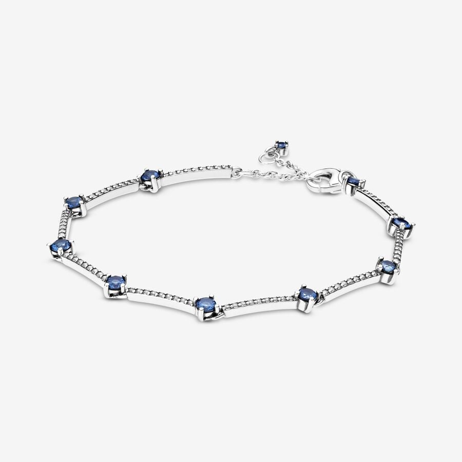 Pandora Sparkling Pavé Bars Bracelet