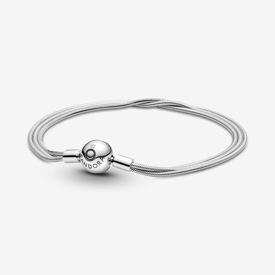 Pandora Moments Multi Snake Chain Bracelet