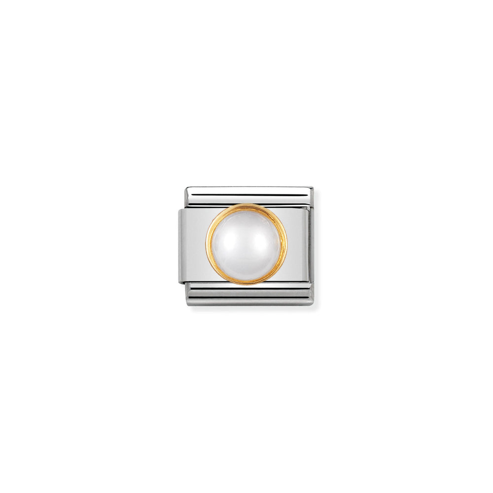 Nomination Classic Link White Pearl- June