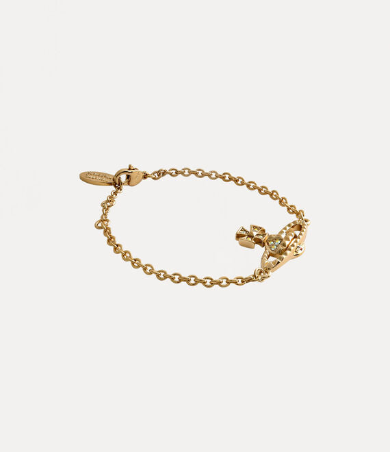 Vivienne westwood mayfair bas clearance relief bracelet rose gold