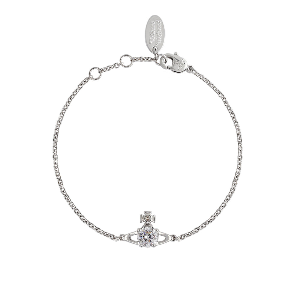 Vivienne Westwood Reina Silver Tone Bracelet