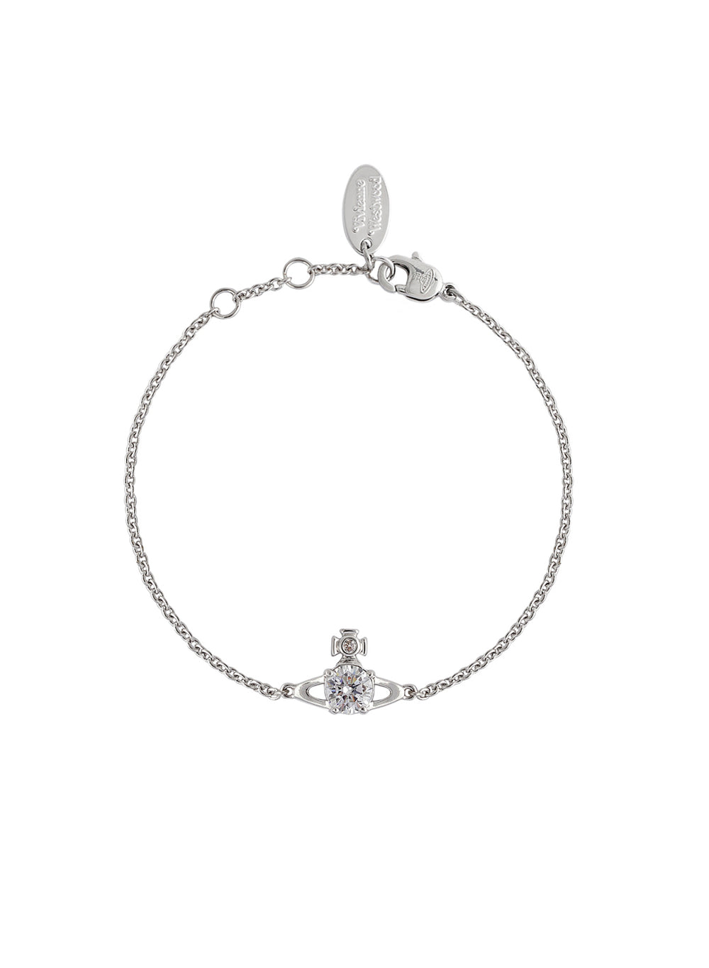 Vivienne Westwood Reina Silver Tone Bracelet