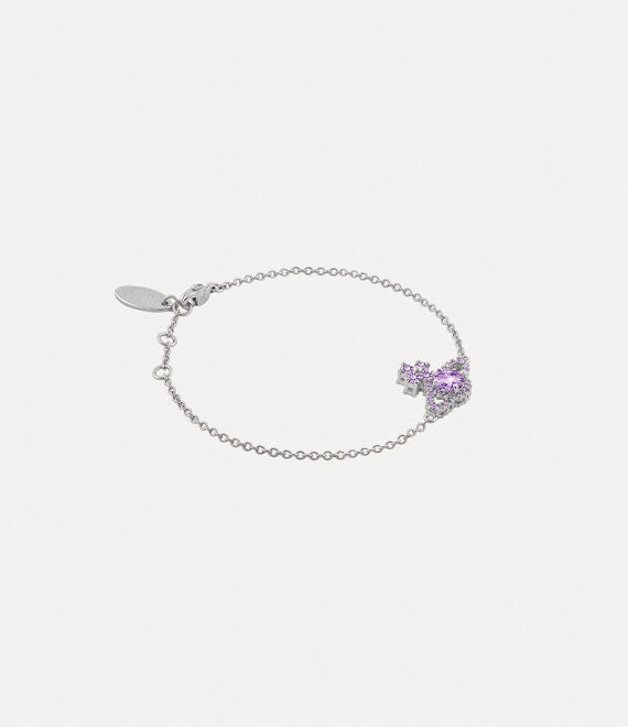 
                      
                        Vivienne Westwood Silver Tone and Lavender Bracelet
                      
                    