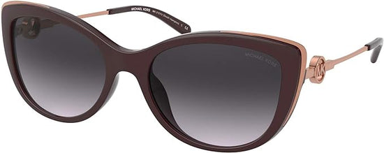 Michael Kors Women's Modern Glamour Burgundy Sunglasses