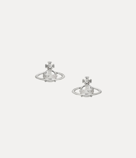 Vivienne Westwood Silver Tone Suzie Earrings