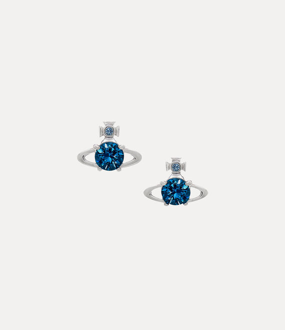 Vivienne Westwood Ismene Green Stud Earrings