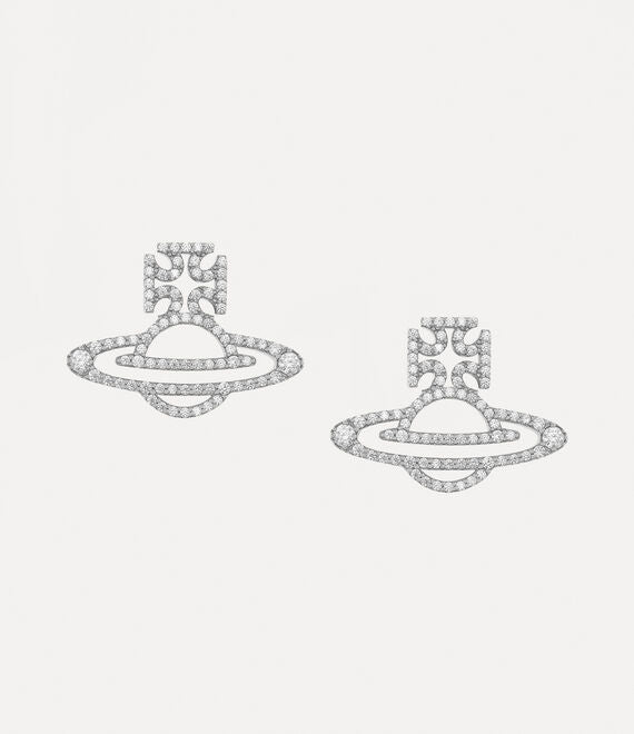 Vivienne Westwood Silver Trudy Earrings