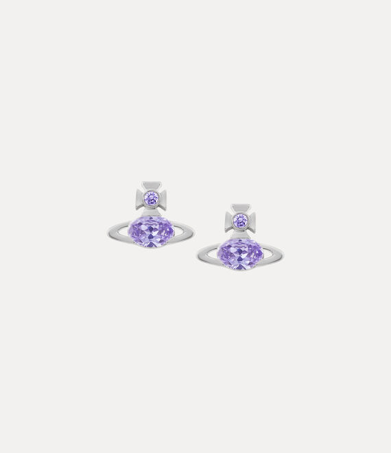 Vivienne Westwood Allie Earrings Lavender