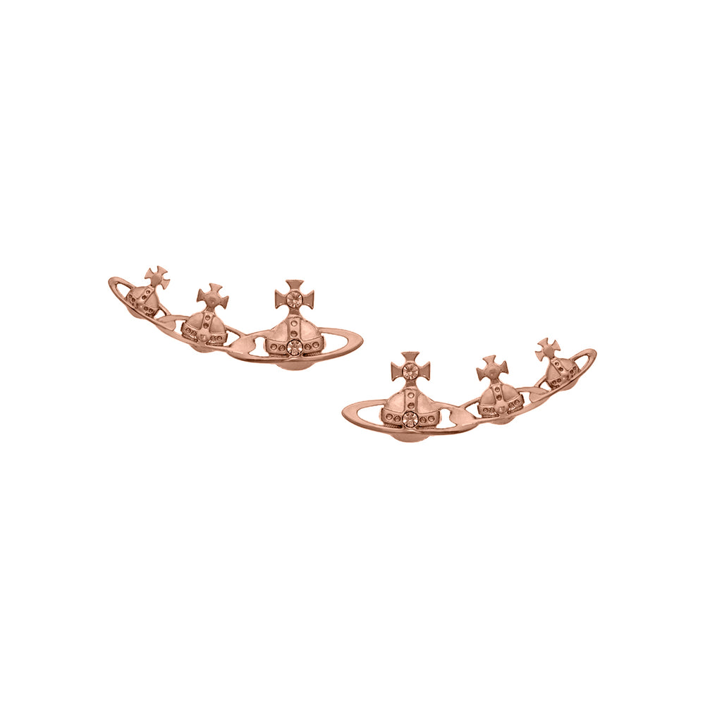 Vivienne Westwood Rose Gold Tone Candy Earrings