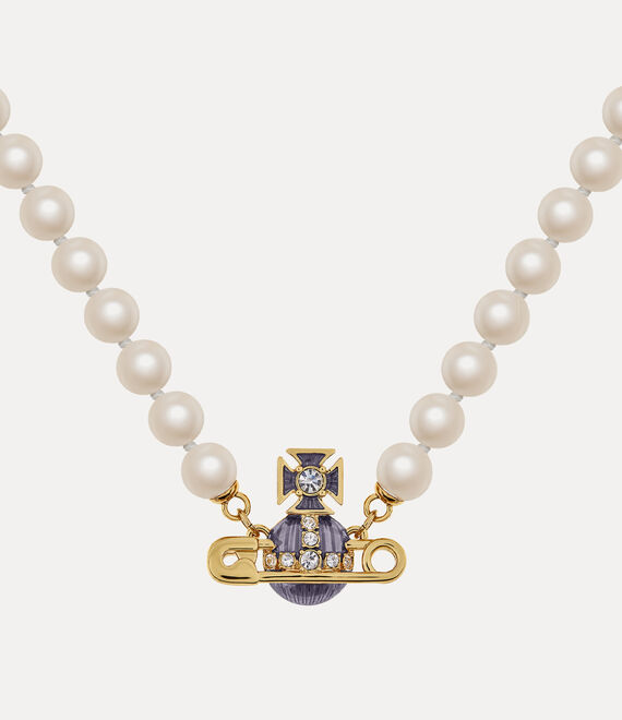 Vivienne Westwood Kitty Pearl Necklace