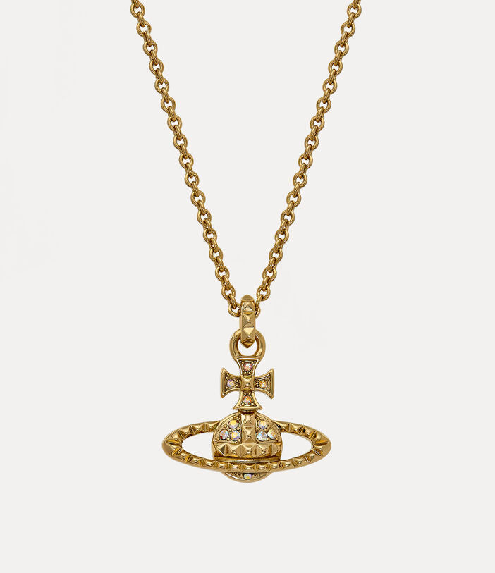 Vivienne Westwood Mayfair Bas Relief Yellow Gold Pendant