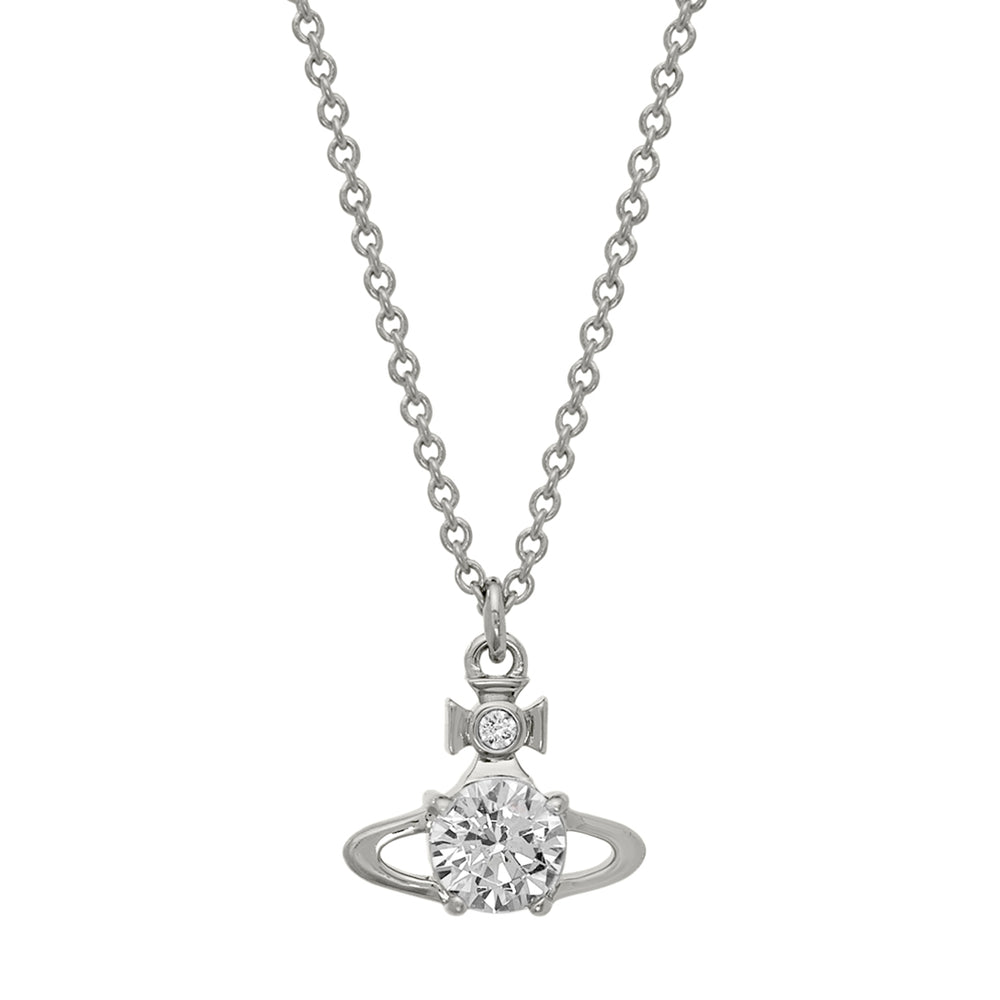 Vivienne Westwood Reina Silver Tone Pendant