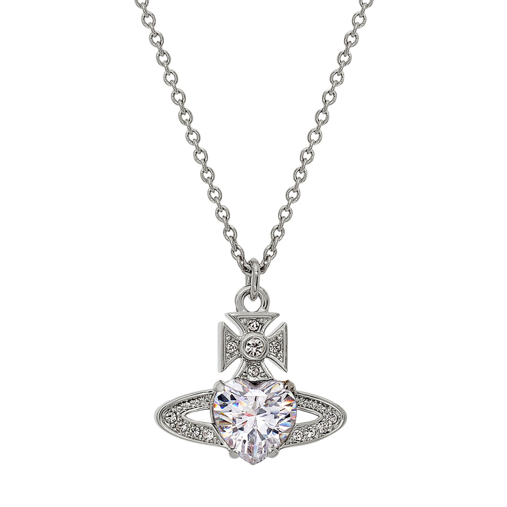 Vivienne Westwood Ariella Silver Tone Necklace