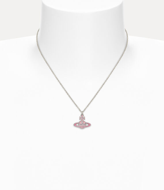 
                      
                        Vivienne Westwood Concetta Silver Tone and Pink Pendant Necklace
                      
                    