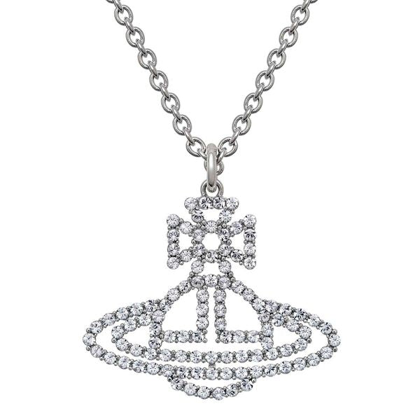 Vivienne Westwood Annalisa Silver Tone Necklace