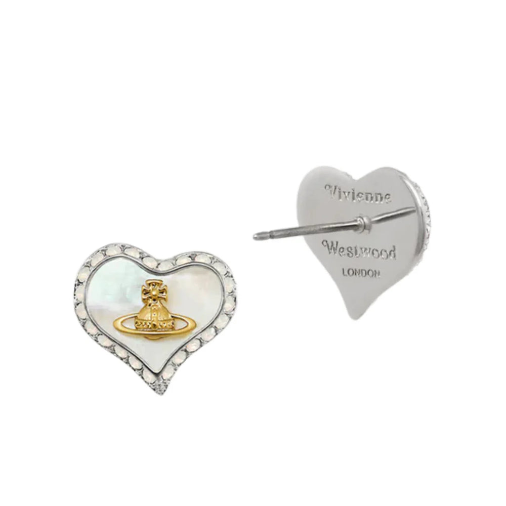 
                      
                        Vivienne Westwood Petra Earrings Platinum Tone & White Pearl
                      
                    