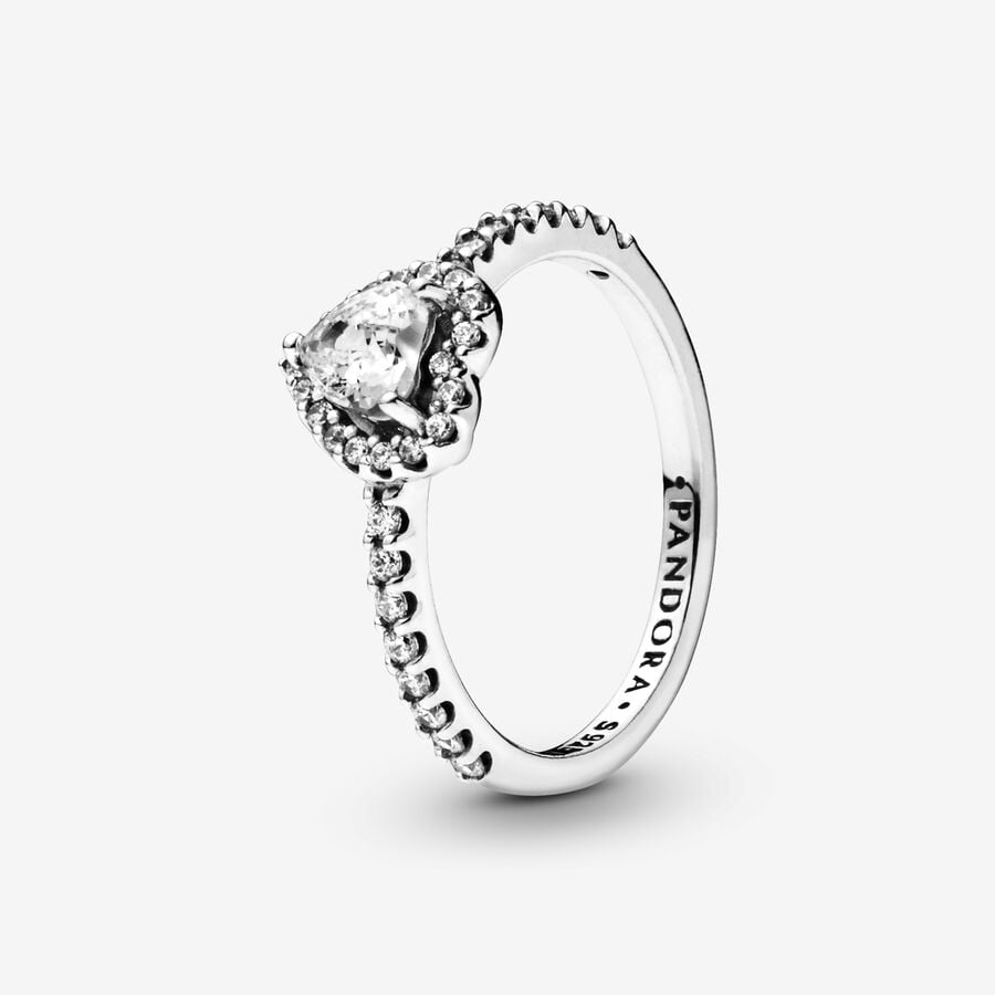 Pandora Elevated Heart Ring