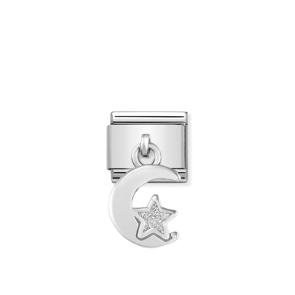Nomination Classic Link with Moon & Star Charm