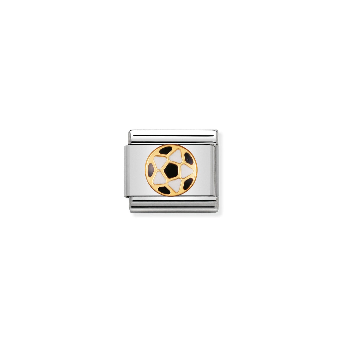 Nomination Classic Link Black and White Football