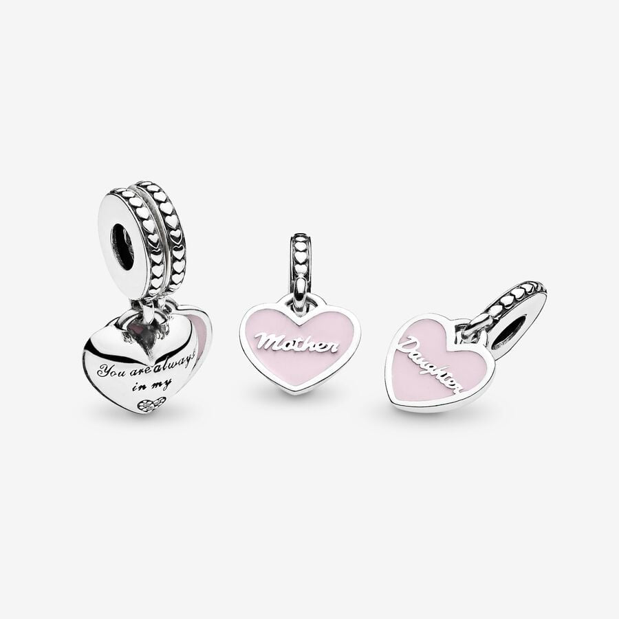 
                      
                        Pandora Mother & Daughter Hearts Dangle Charm
                      
                    