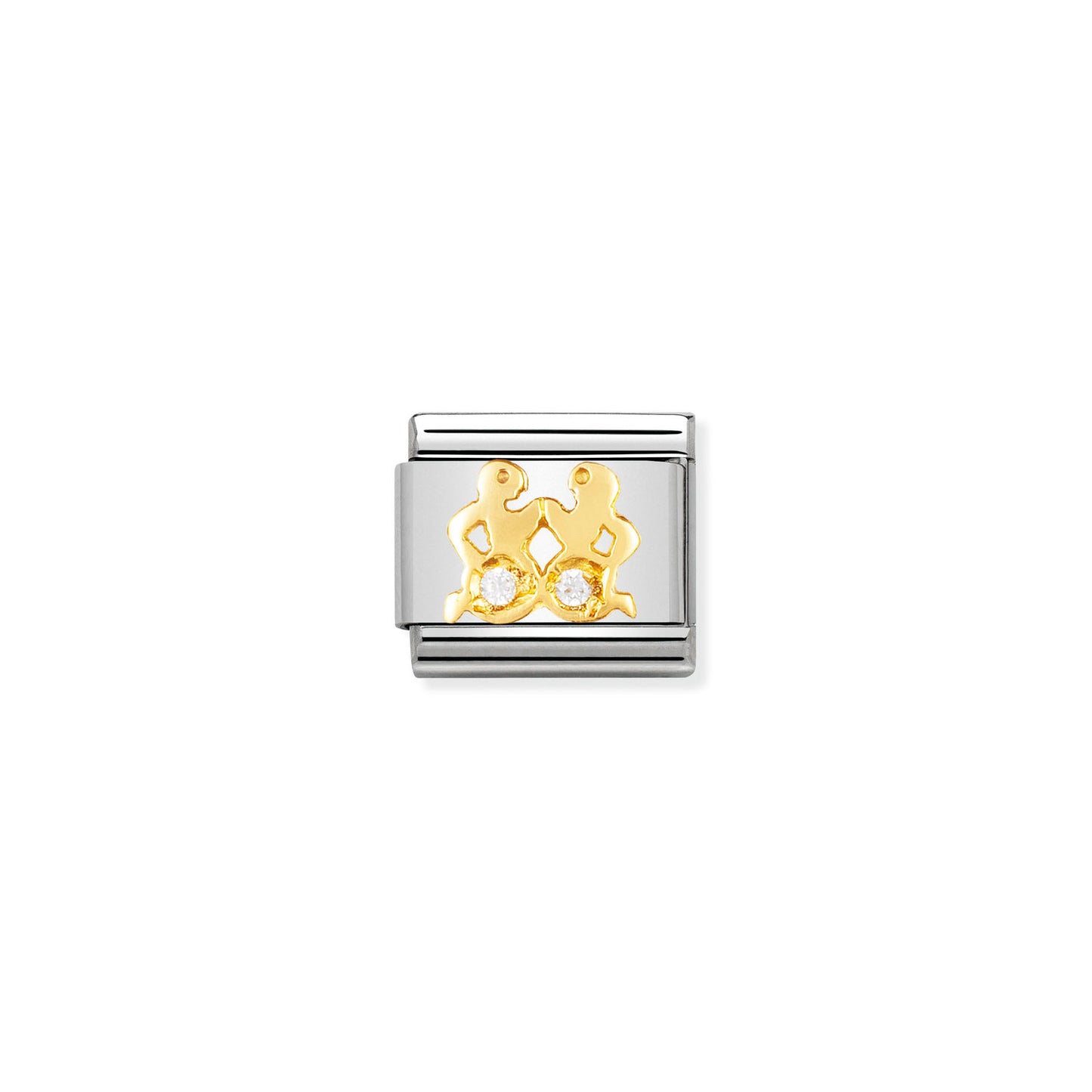 Nomination Classic Link Gemini with CZ