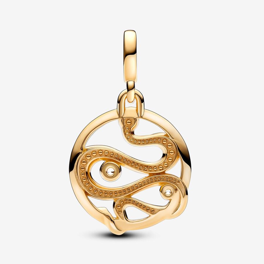 
                      
                        Pandora ME Pavé Snake Medallion
                      
                    