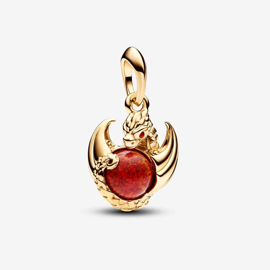 Pandora Game of Thrones Dragon Fire Dangle Charm