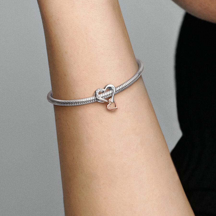 
                      
                        Pandora Two-tone Openwork Infinity Heart Charm
                      
                    